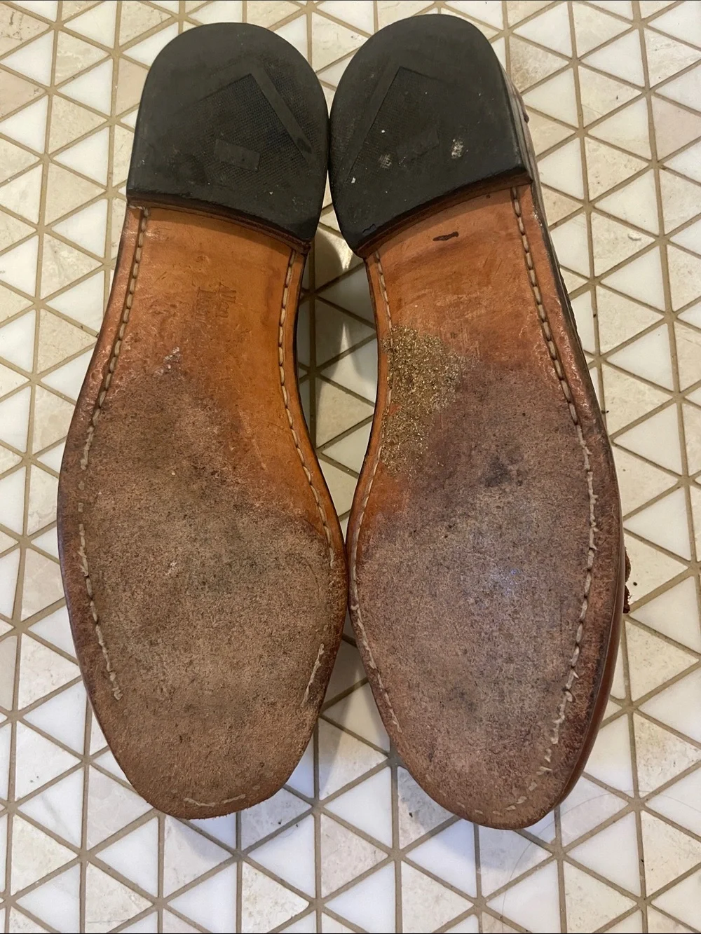 Allen Edmonds Woodstock Tassel Loafers Men’s 9.5 Slip-on Shoes Brown